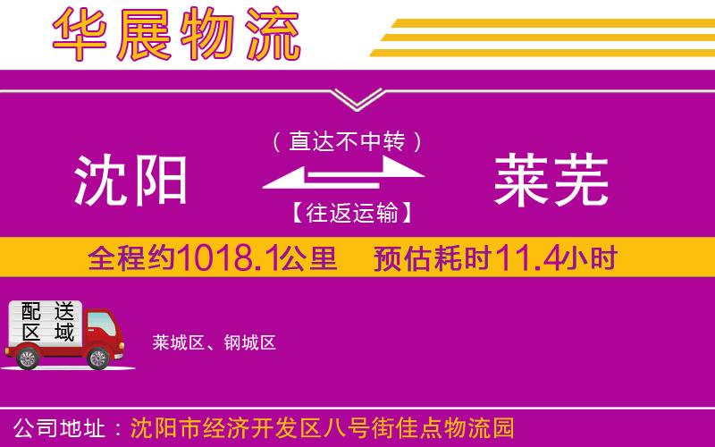 沈陽(yáng)到萊蕪物流專(zhuān)線(xiàn)