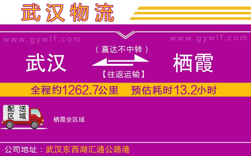 武漢到棲霞物流專線