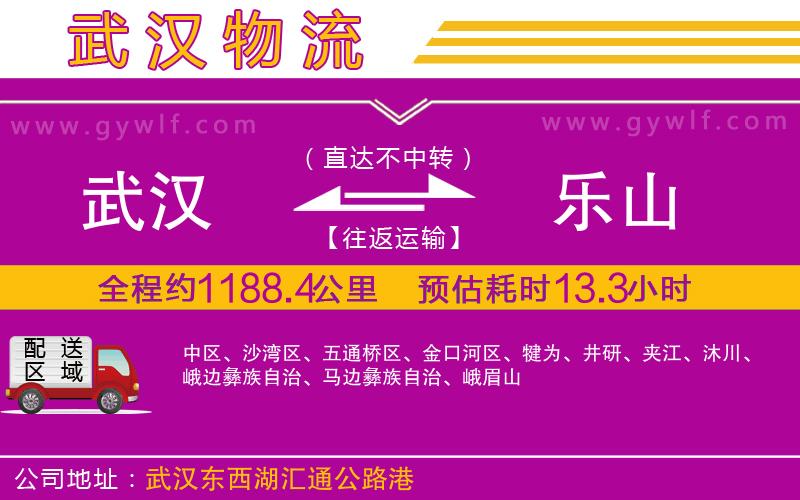 武漢到樂山貨運(yùn)公司