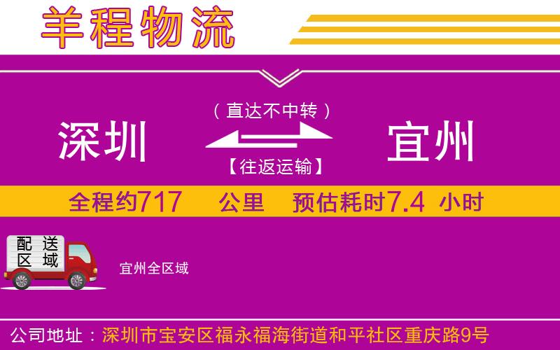 深圳到宜州物流專(zhuān)線