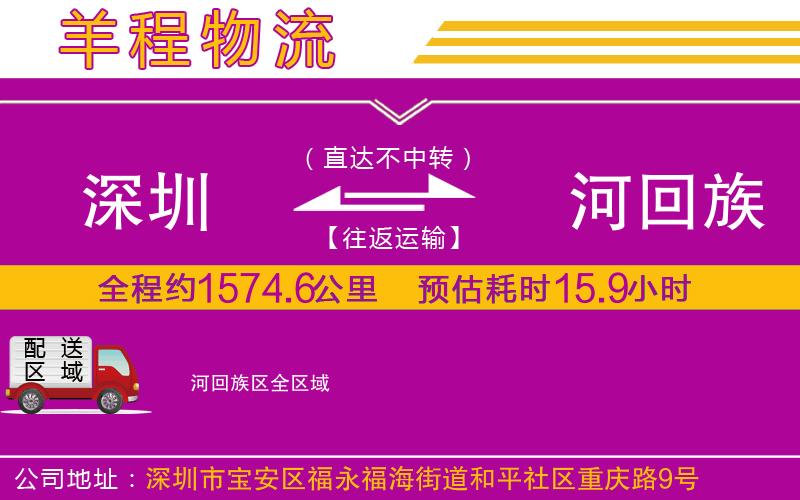 深圳到瀍河回族區(qū)貨運(yùn)公司