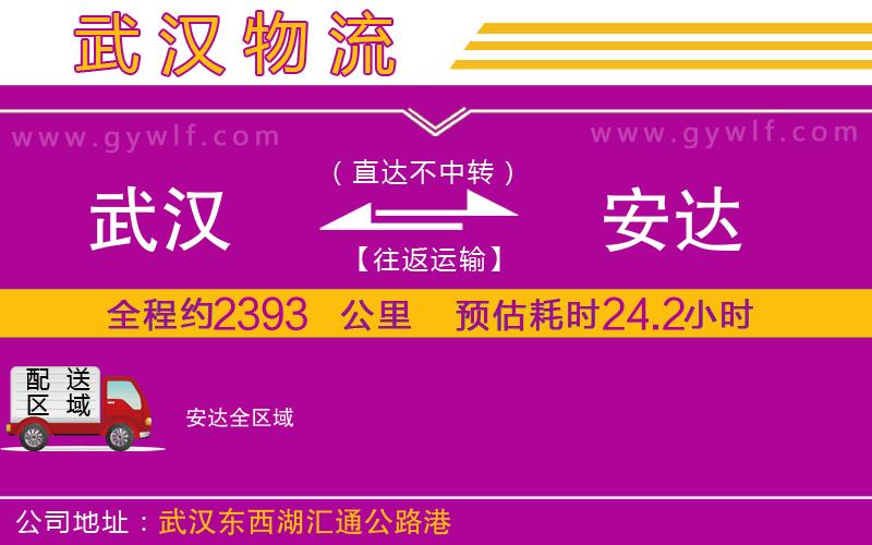 武漢到安達(dá)物流專線