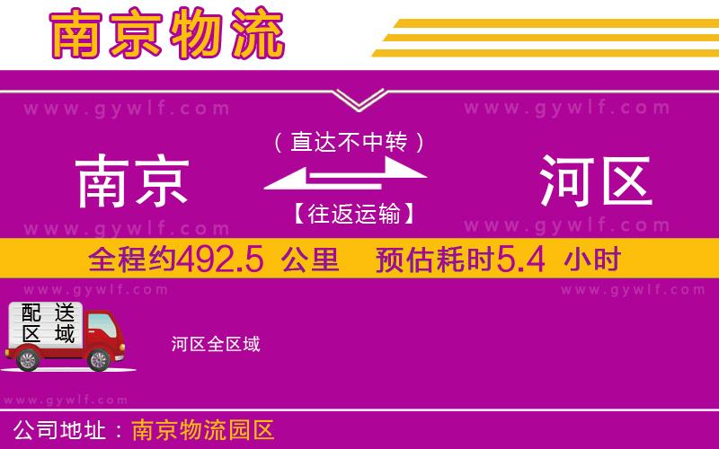 南京到?jīng)负訁^(qū)物流公司