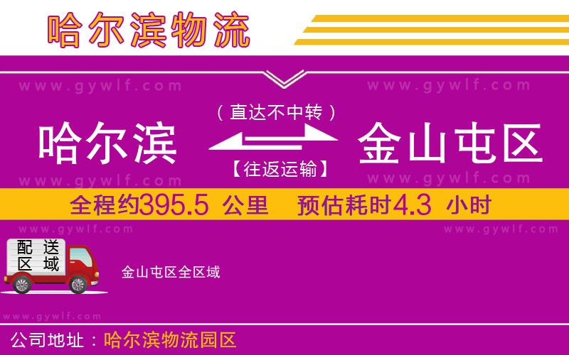 哈爾濱到金山屯區(qū)物流公司