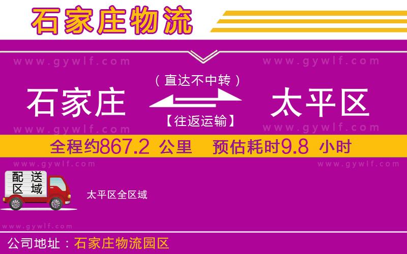 石家莊到太平區(qū)物流公司