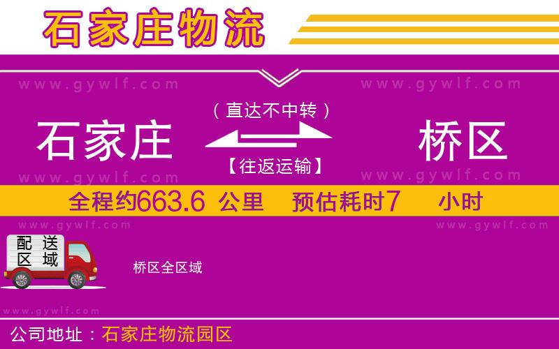 石家莊到埇橋區(qū)物流公司