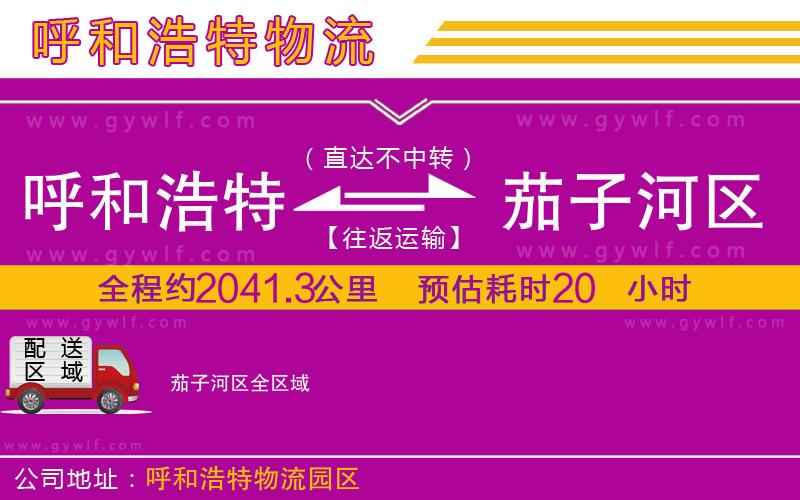 呼和浩特到茄子河區(qū)物流公司