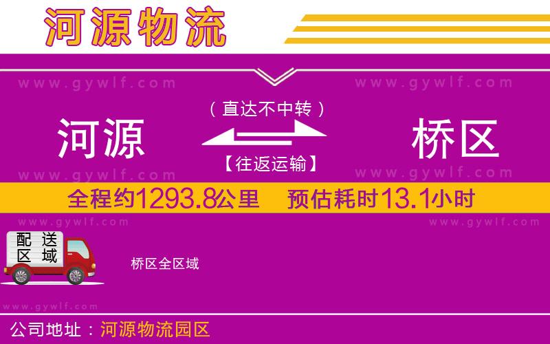 河源到埇橋區(qū)物流公司