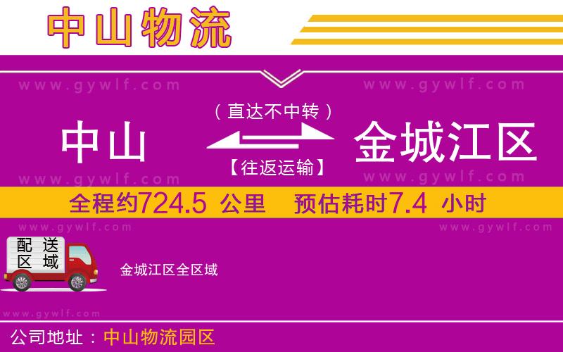 中山到金城江區(qū)物流公司