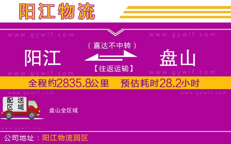 陽(yáng)江到盤(pán)山物流公司