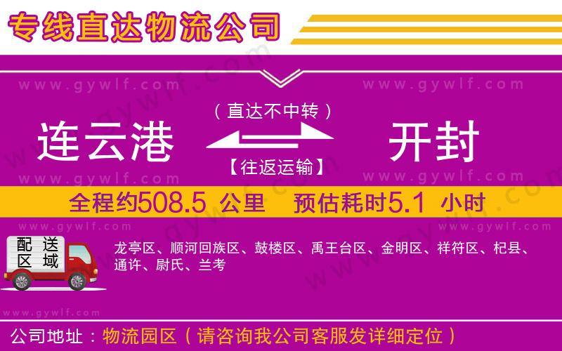 連云港到開(kāi)封物流公司