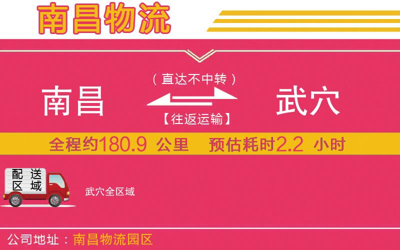 南昌到武穴物流公司