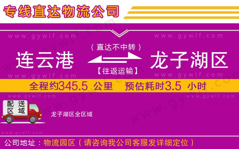 連云港到龍子湖區(qū)物流公司