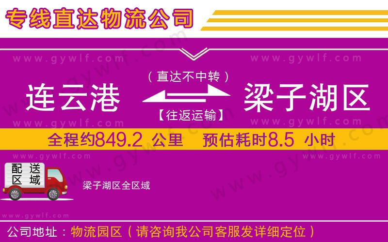 連云港到梁子湖區(qū)物流公司