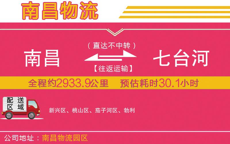 南昌到七臺(tái)河物流公司