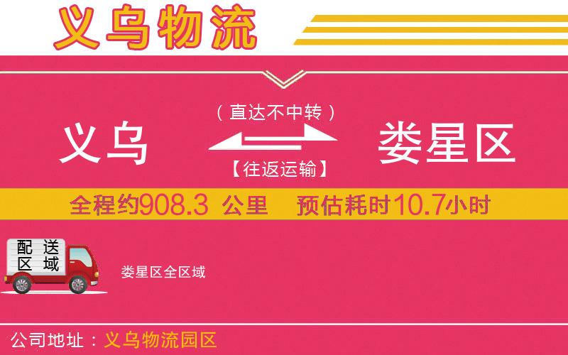 義烏到婁星區(qū)物流公司