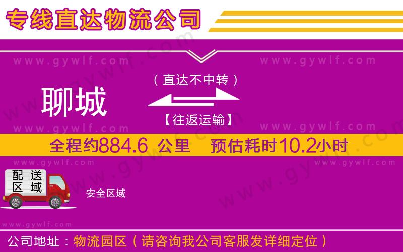 聊城到安物流公司