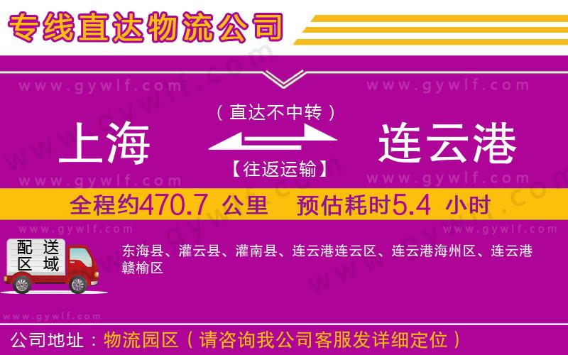 上海到連云港貨運(yùn)公司