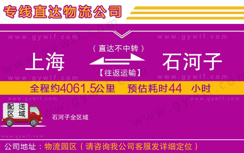 上海到石河子物流專線