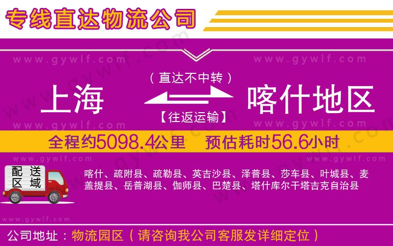 上海到喀什地區(qū)物流專(zhuān)線