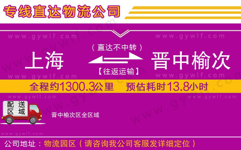 上海到晉中榆次區(qū)貨運(yùn)公司