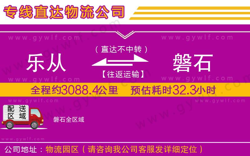 樂從到磐石物流公司