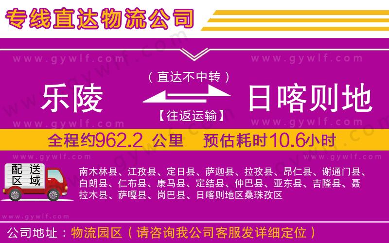 樂陵到日喀則地區(qū)物流公司